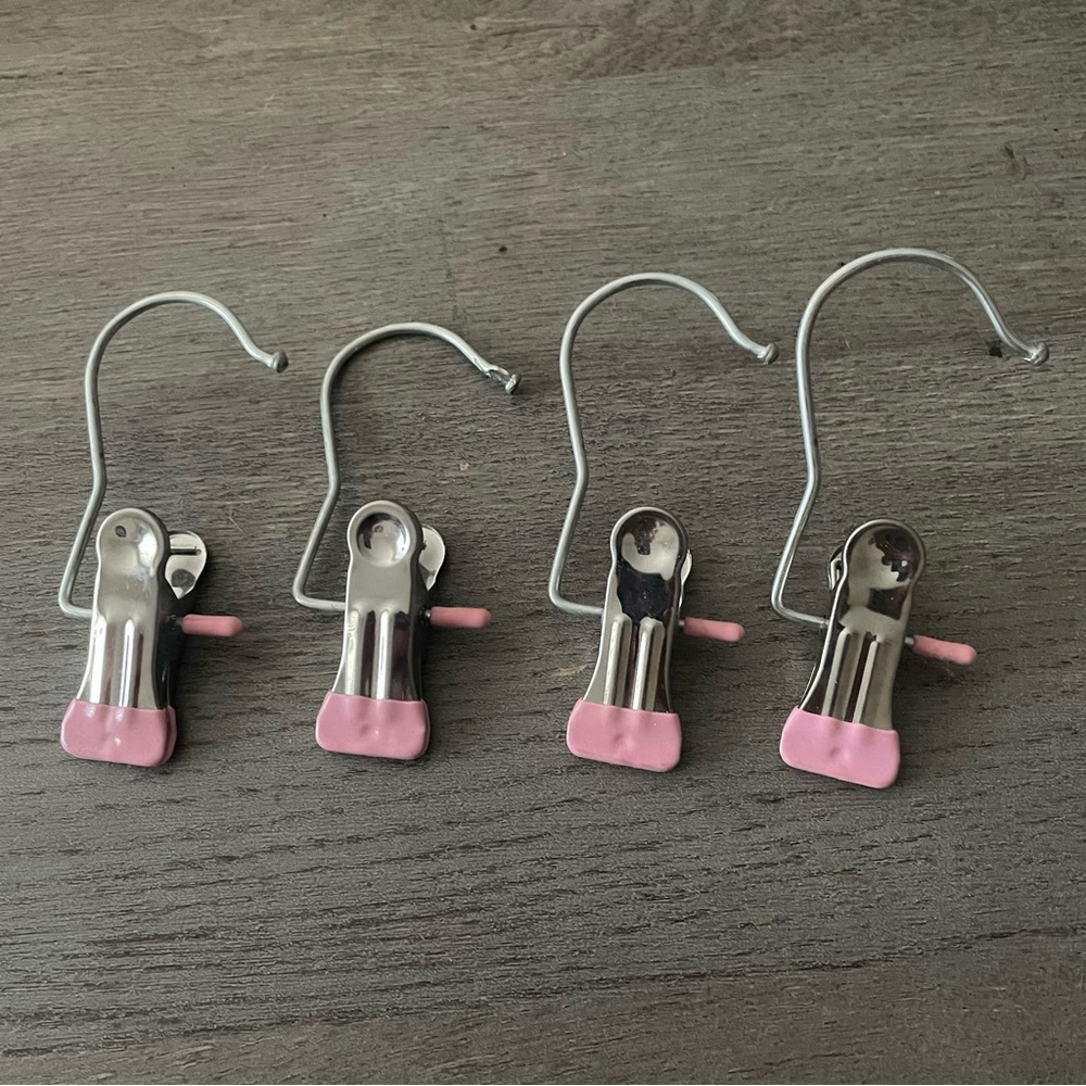 Set of 4 Pant/Skirt Hanger Clips